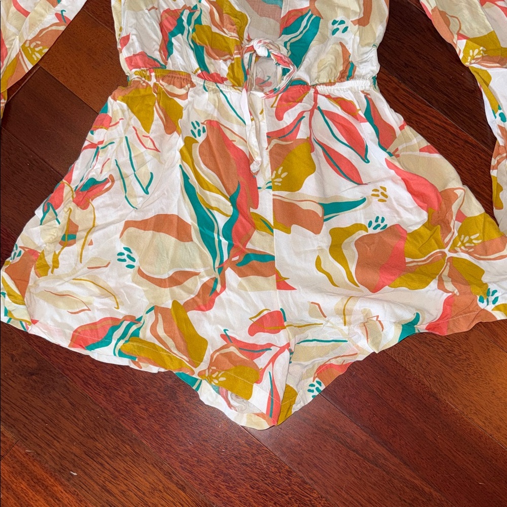 Roxy Multicolor Patterned romper - Picture 3 of 5